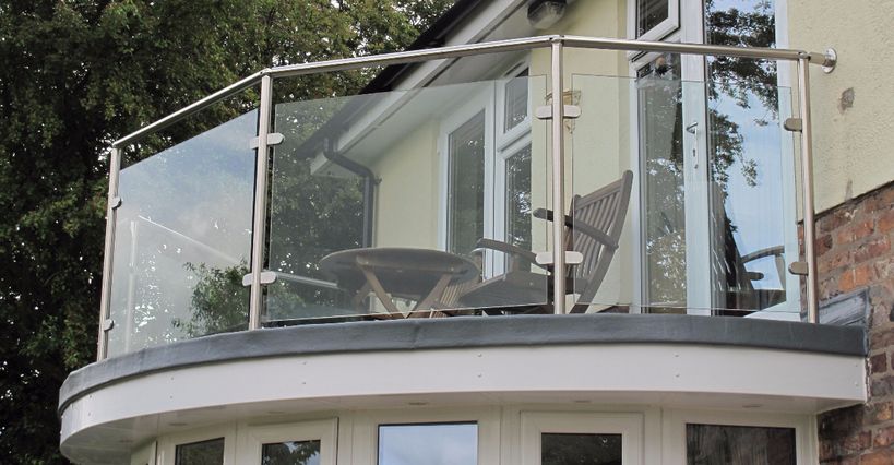 glass infill balustrade systems