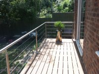 patio balustrade in kit form