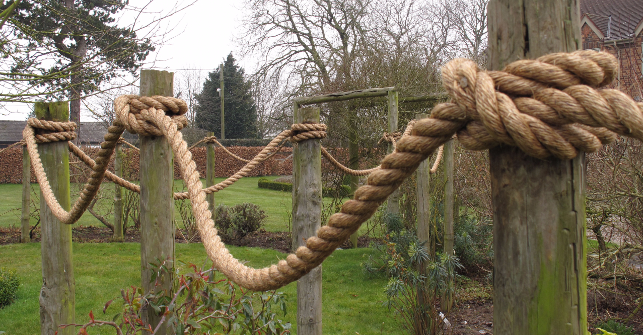 Manila garden rope